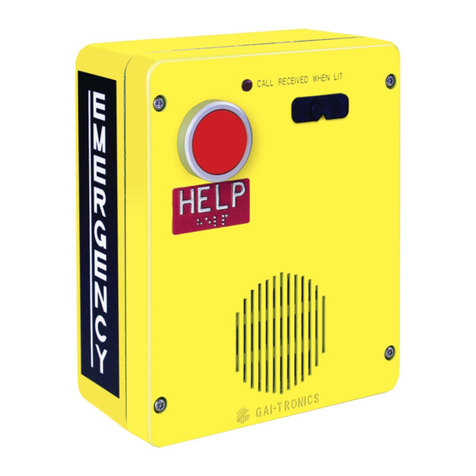 GAI-Tronics Red Alert 300 Series User manual