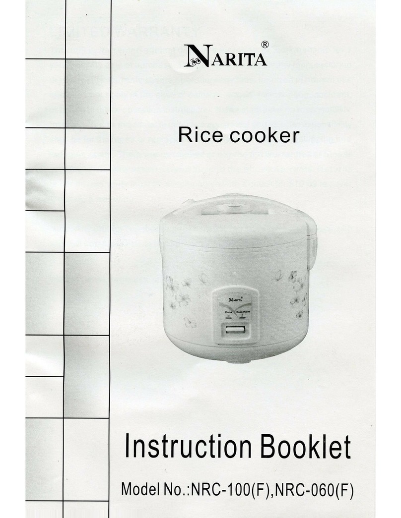 Narita NRC-100(F) Instruction booklet