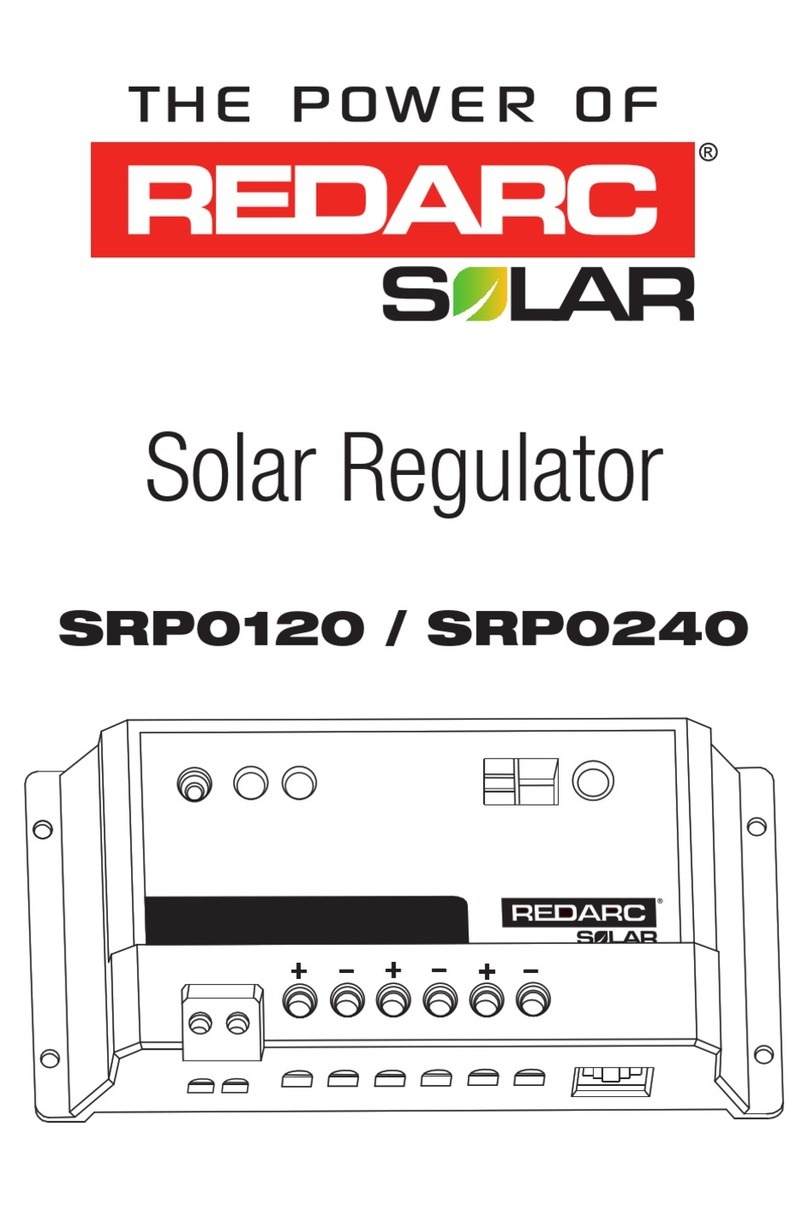 Redarc SRP0120 instruction manual