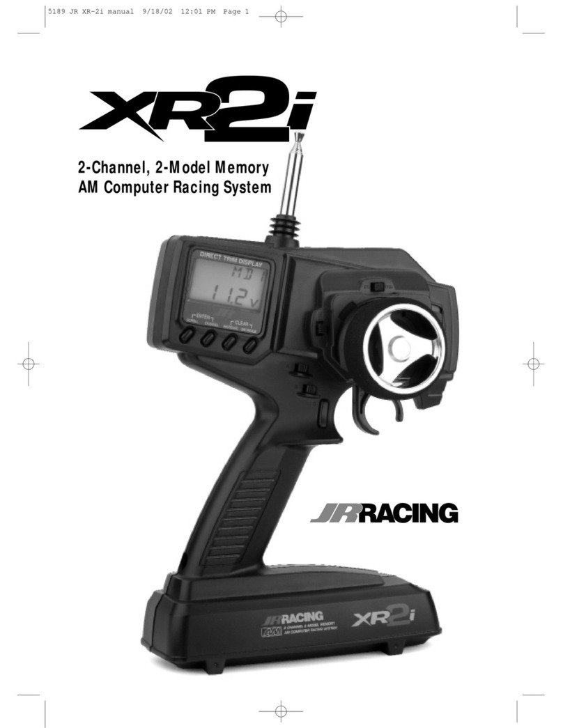 JR Racing XR2i manual