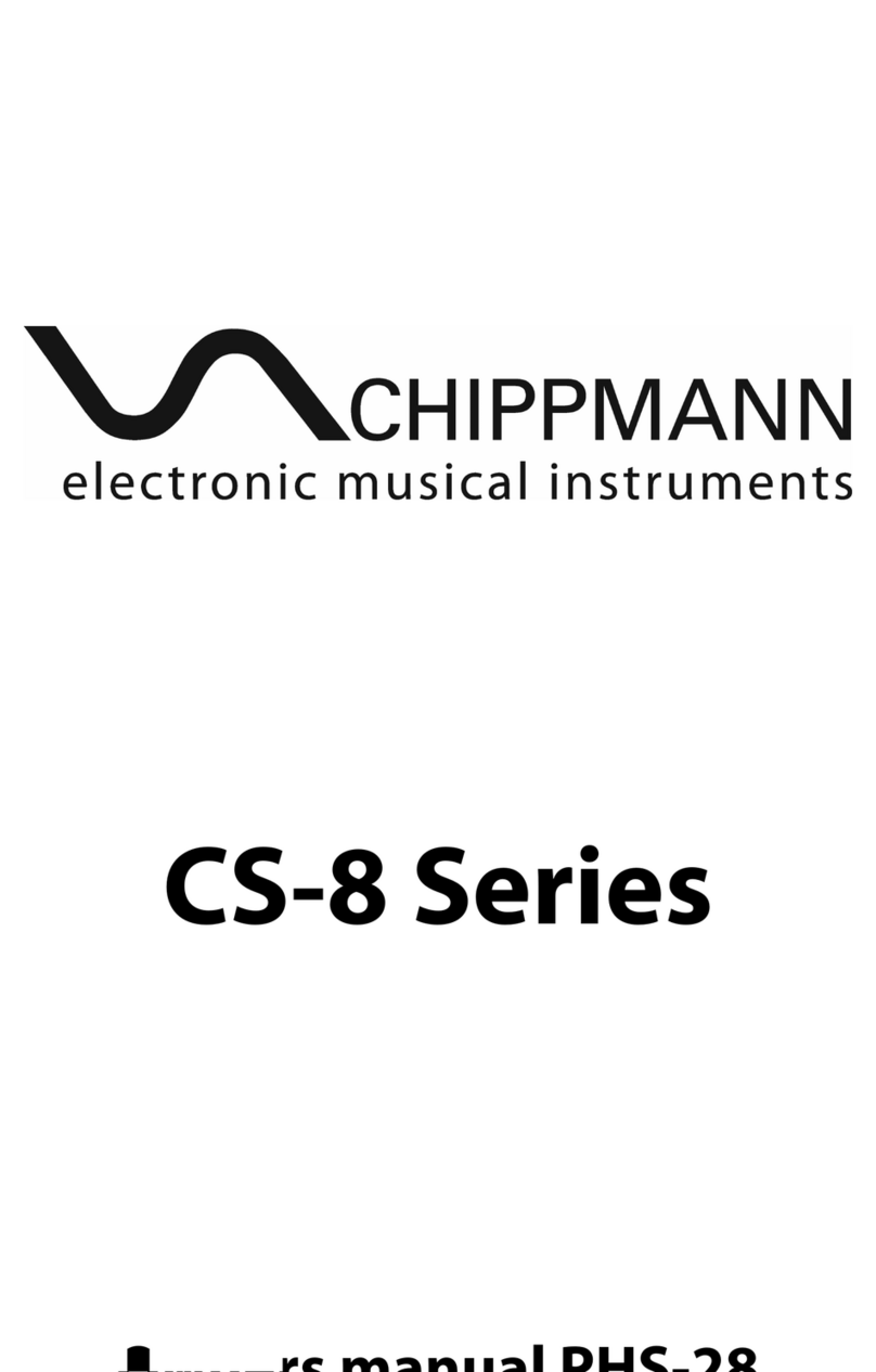 Schippmann CS-8 Series owner's manual