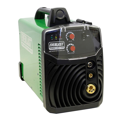 Everlast POWER i-MIG 140E User manual