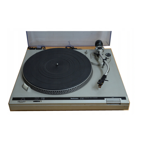 Technics SL-B2 User manual