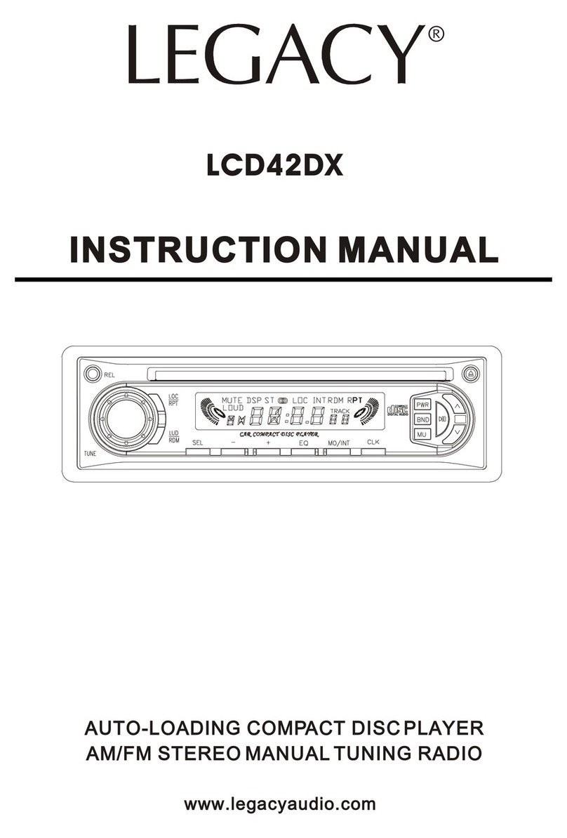 Legacy LCD42DX User manual Legacy LCD42DX User manual
