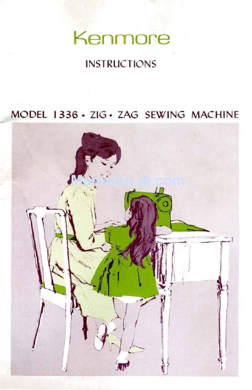 Kenmore 1336 instruction manual