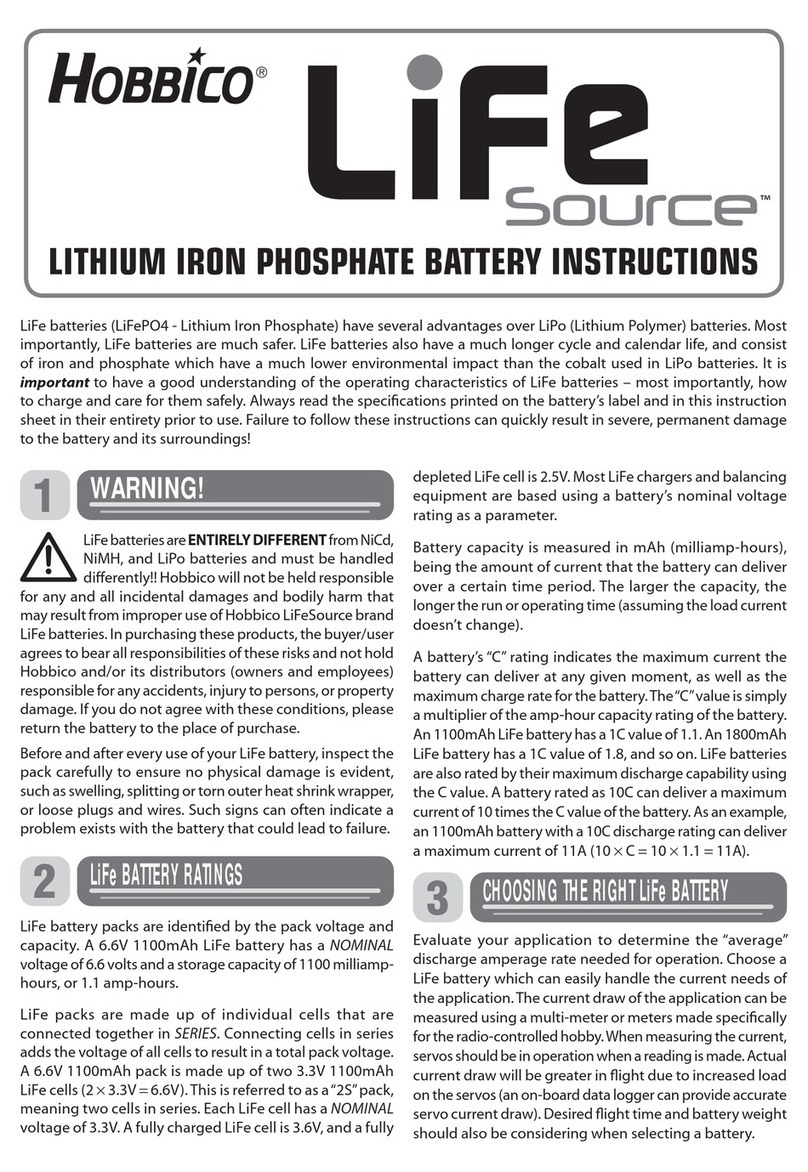 Hobbico Life Source instruction manual