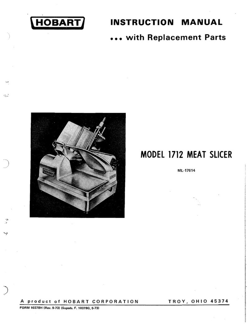 Hobart 1712 instruction manual