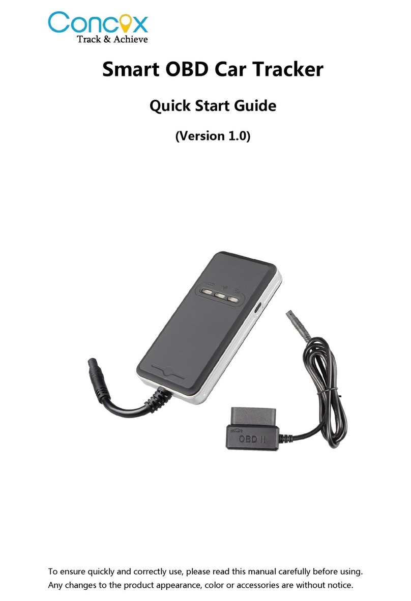 Concox Smart OBD User manual Concox Smart OBD User manual