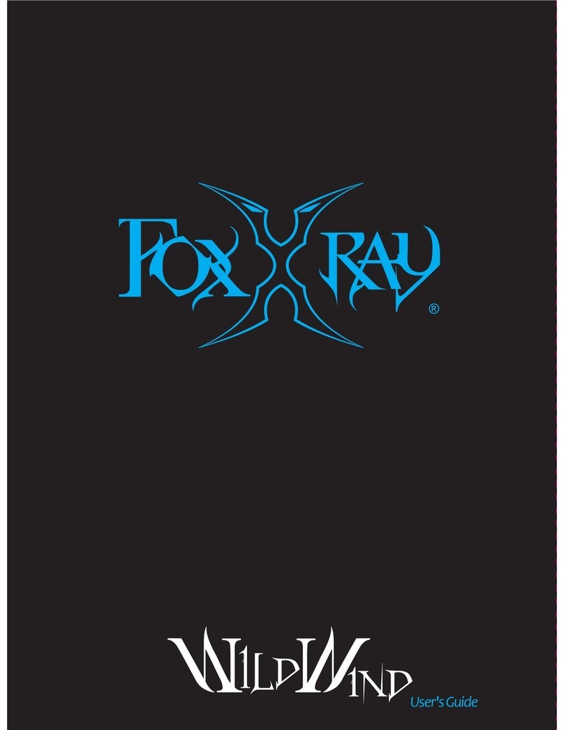 Foxxray WildWind User manual