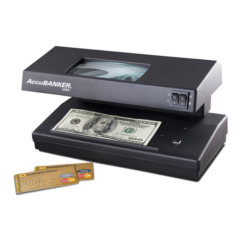 AccuBANKER D66 user guide AccuBANKER D66 user guide