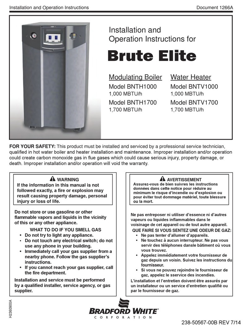 Brute Elite BNTH1000 Installation and operation instruction