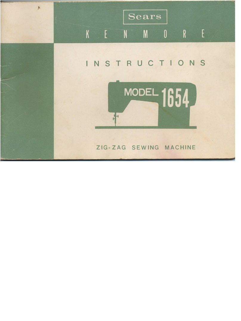 Kenmore 1654 instruction manual