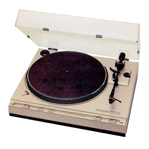 Marantz TT2200 owner's manual