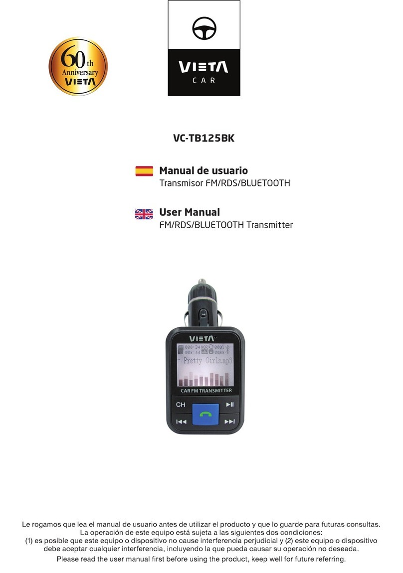 VIETA VC-TB125BK user manual