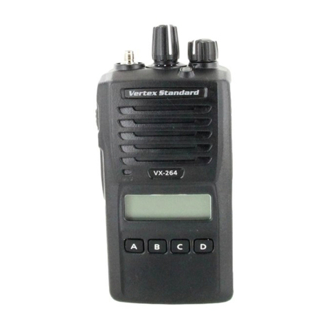 Vertex Standard VX-264 User manual