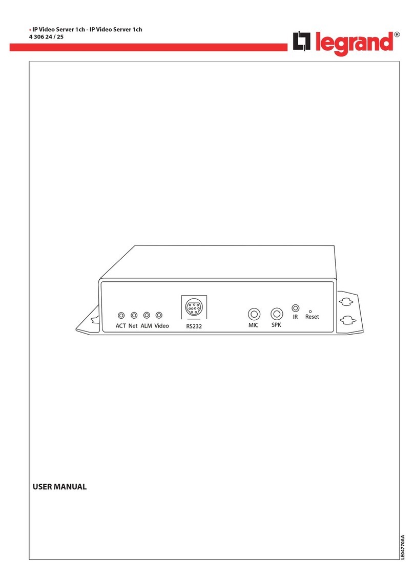 LEGRAND 4 306 24 User manual