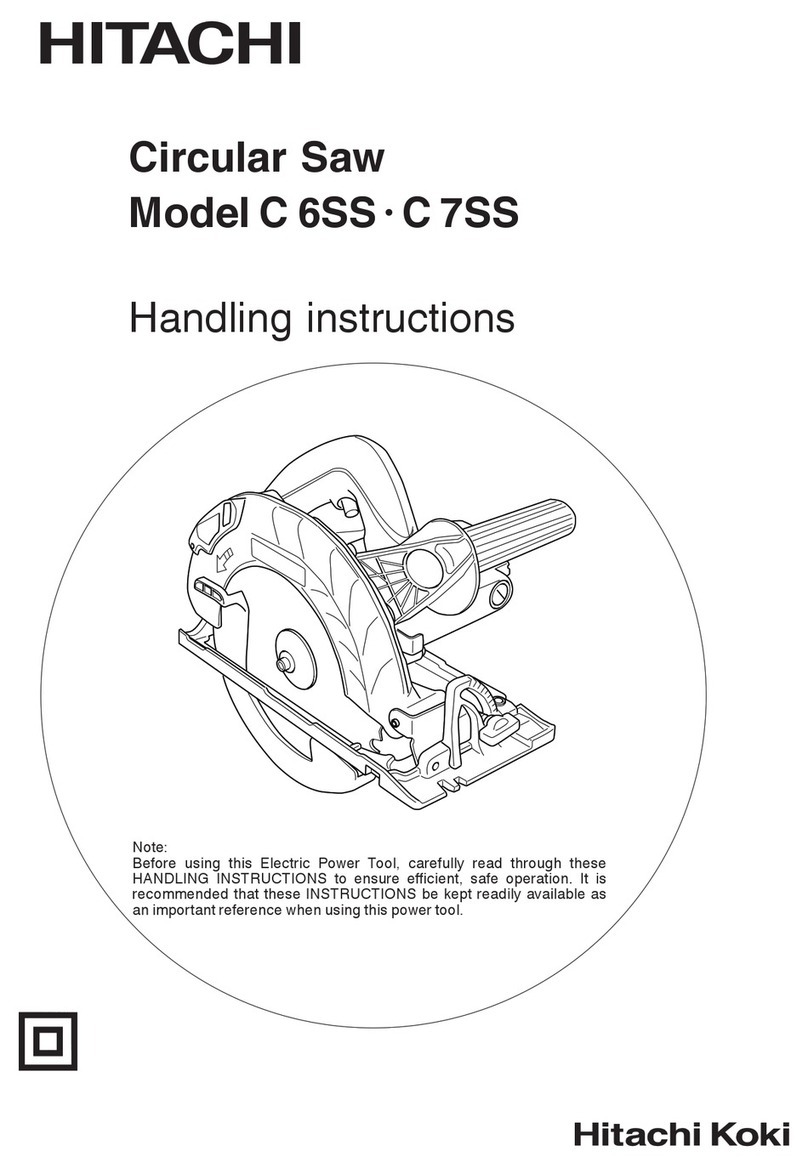 Hitachi C 6SS User manual