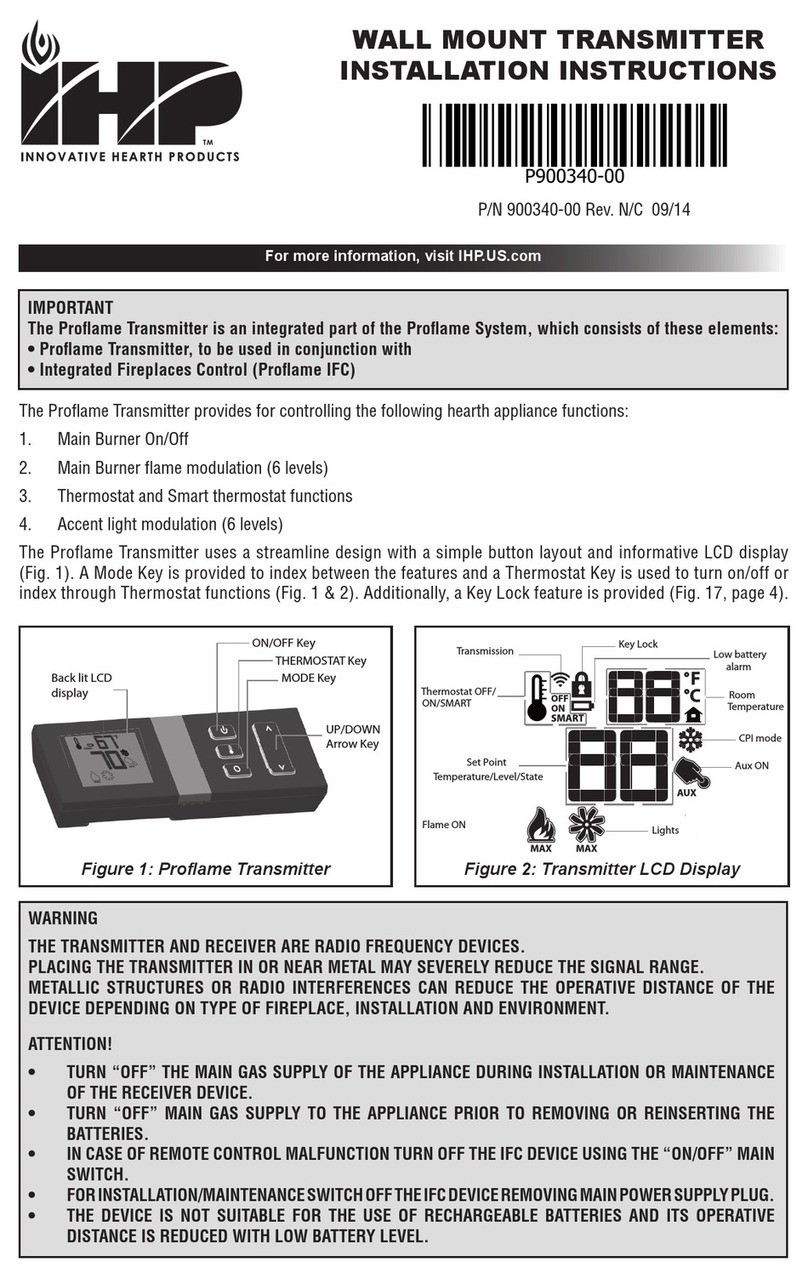 IHP 900340-00 User manual