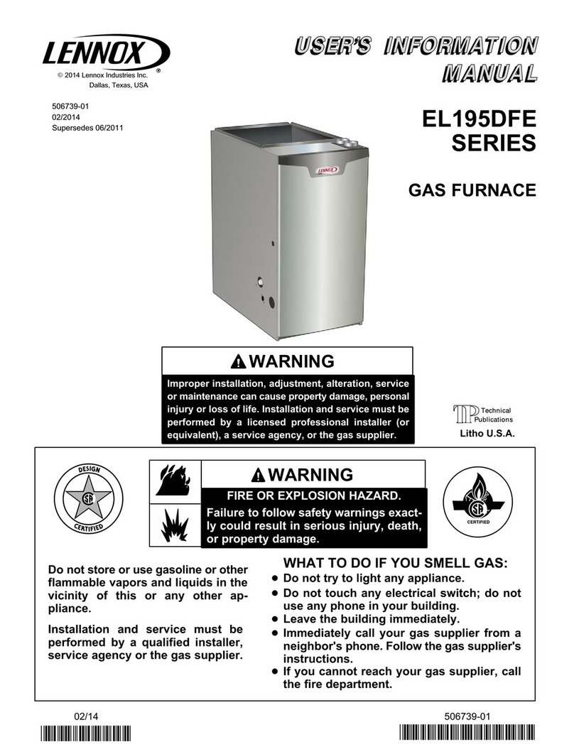 Lennox EL195UHE Elite Series Guide Lennox EL195UHE Elite Series Guide