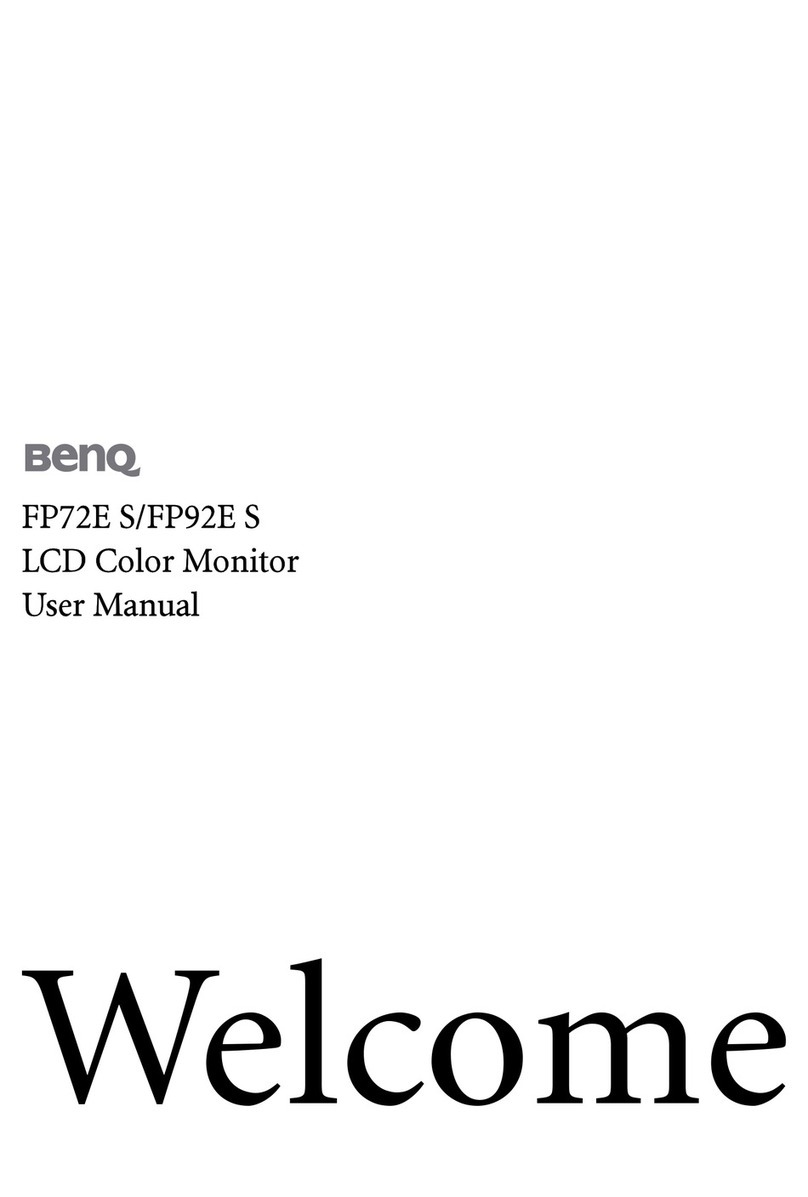 BenQ FP72E S User manual