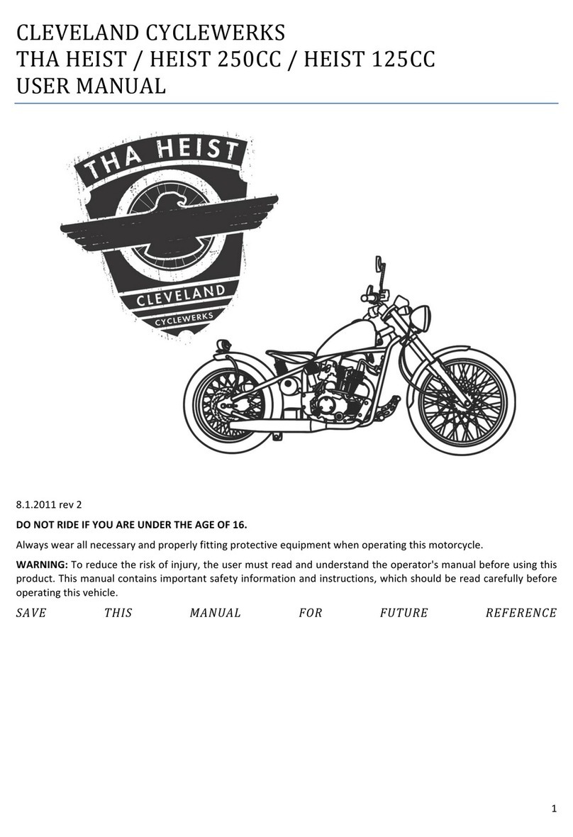 Cleveland THA HEIST User manual