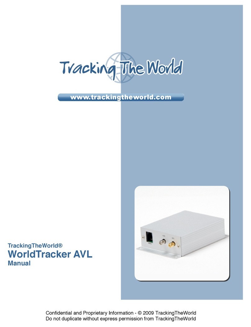 Tracking The World WorldTracker AVL user manual