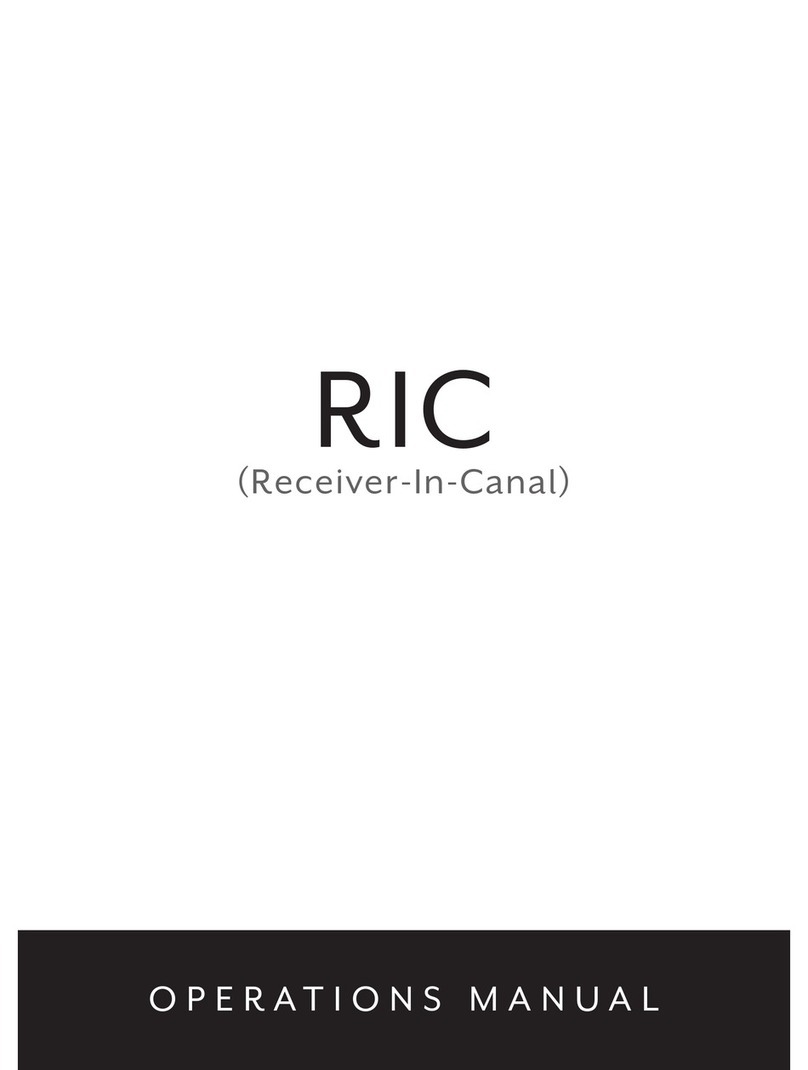 Starkey RIC 10 Operation manual