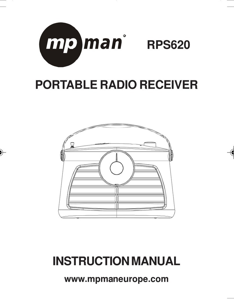 MP-Man RPS620 instruction manual