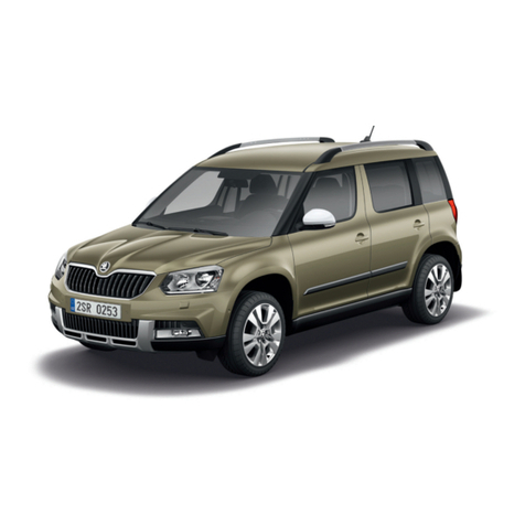 Skoda Yeti 2015 User manual