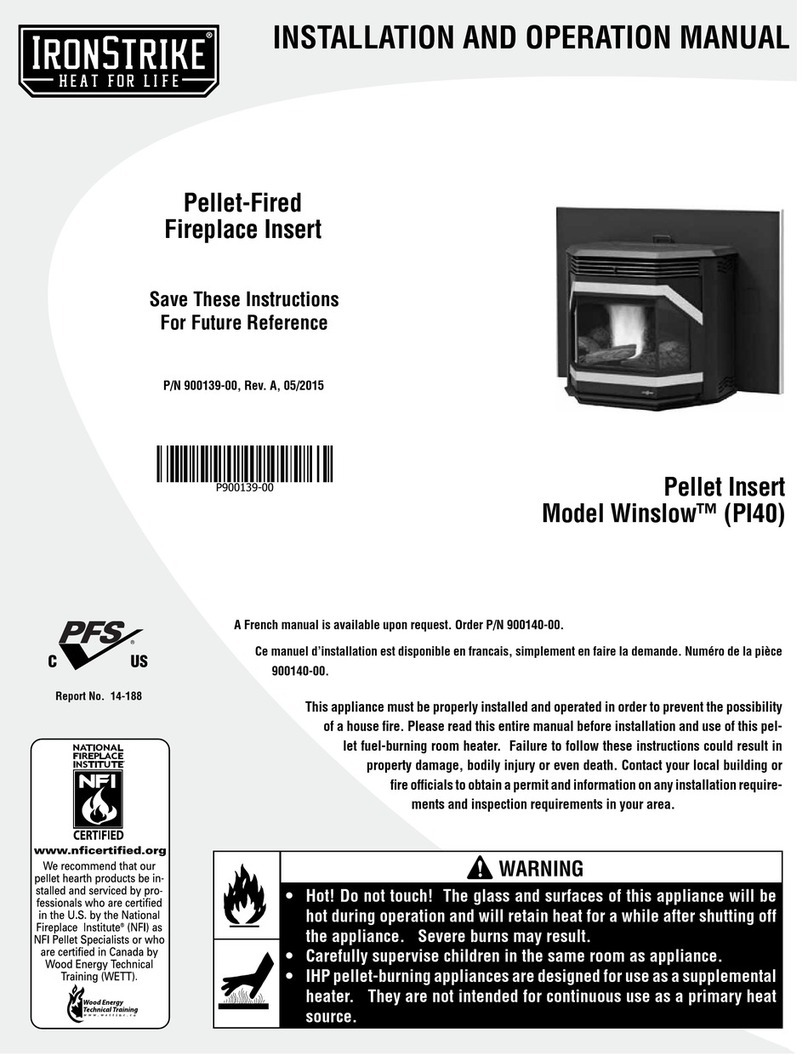 IronStrike Winslow PI40 User manual