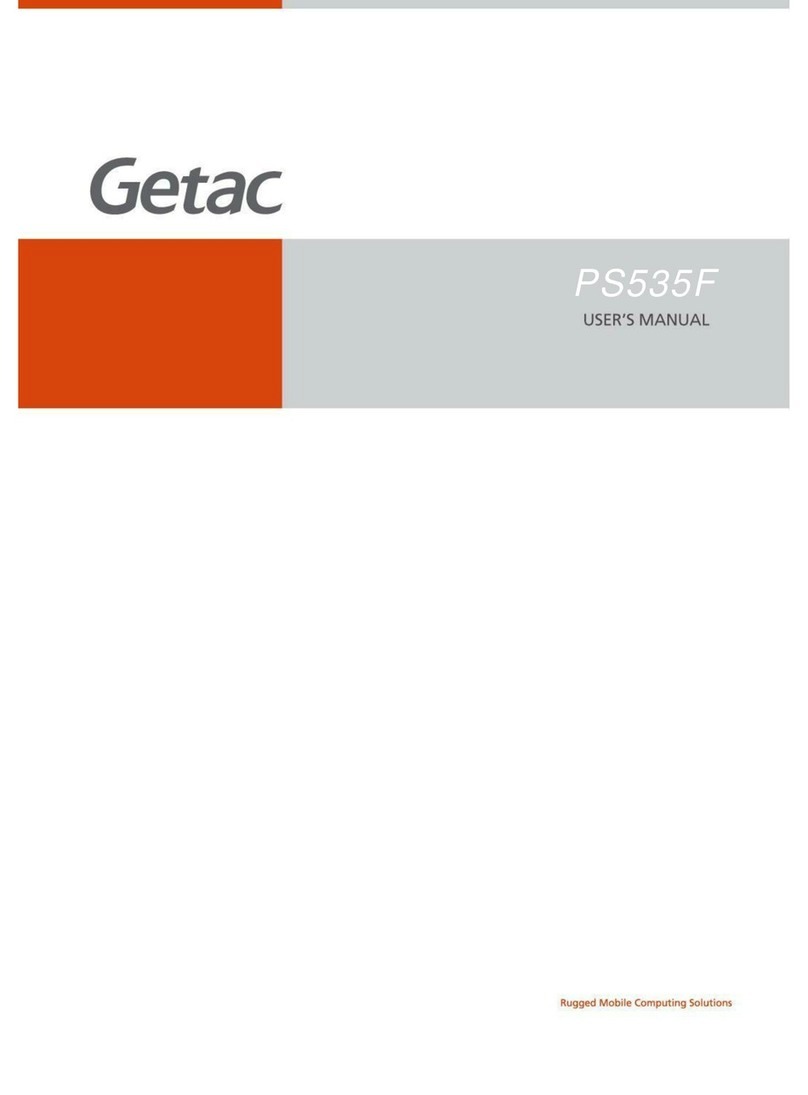 Getac PS535F user manual