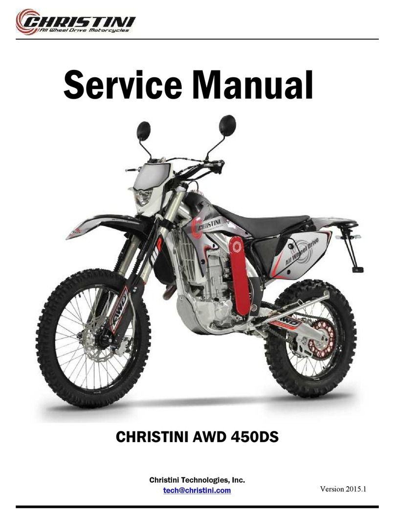 Christini AWD 450DS Service manual