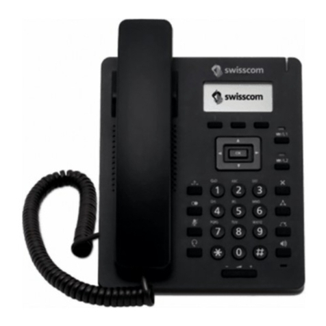Swisscom HD-Phone Sarnen quick start guide