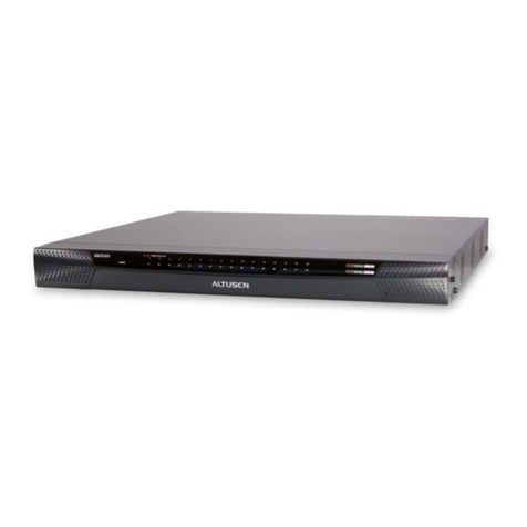 Altusen KVM Over the NET KN2124v User manual