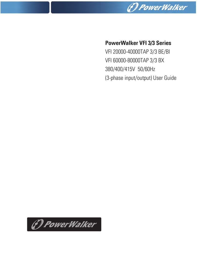 PowerWalker VFI 20000-40000TAP 3/3 BI user guide