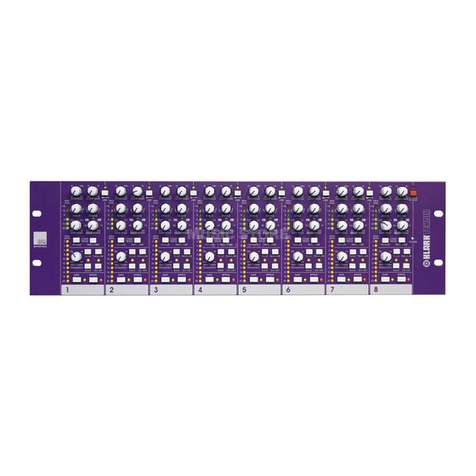Klark Teknik square one dynamics Operator's manual