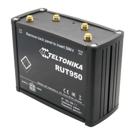 Teltonika RUT950 LTE user manual