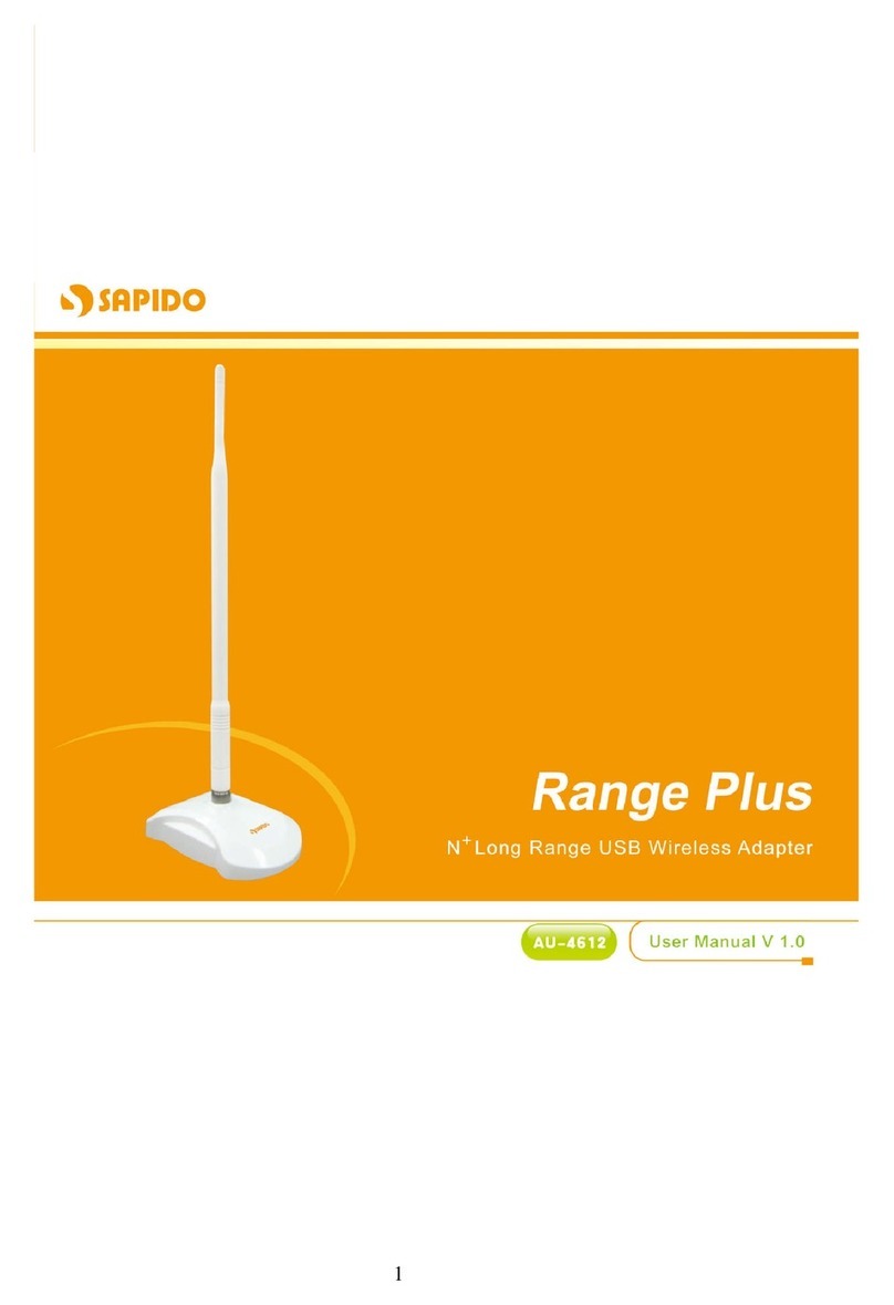Sapido AU-4612 Range Plus user manual