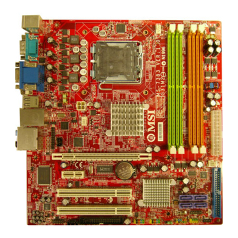 MSI G31M2 Series User manual