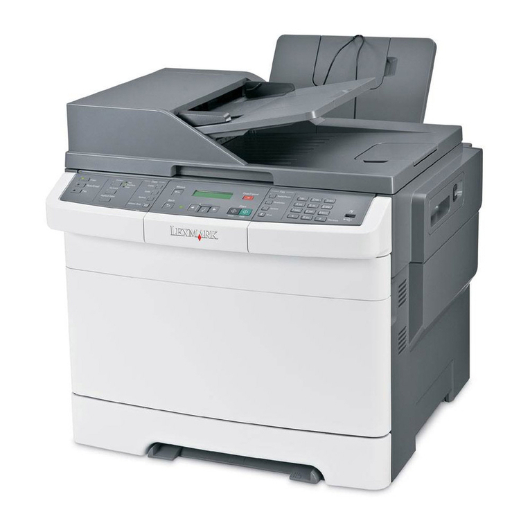 Lexmark X543 User manual