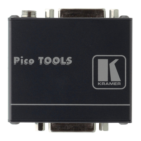 Kramer PT-101HDCP User manual