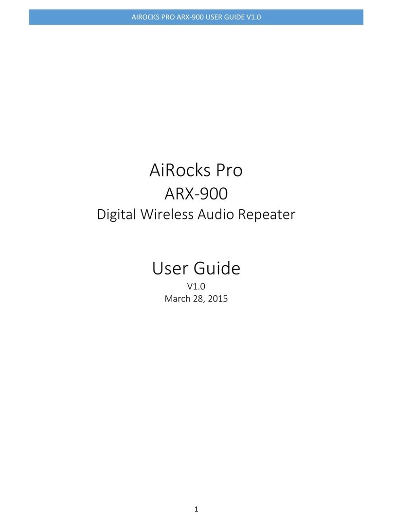 AiRocks Pro ARX-900 user guide