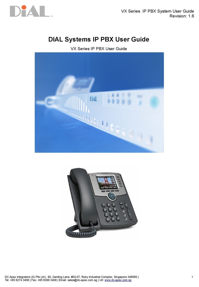 DIAL VX Series user guide
