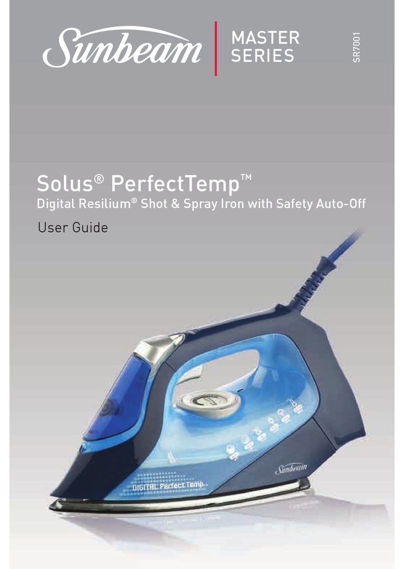 Sunbeam Solus PerfectTemp User manual Sunbeam Solus PerfectTemp User manual