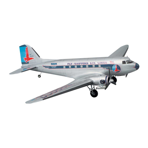 Top Flite Douglas DC-3 User manual