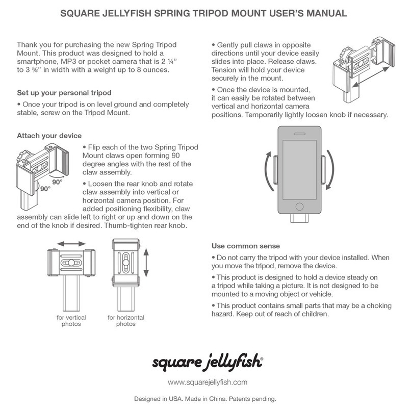 Square Jellyfish SPRING user manual