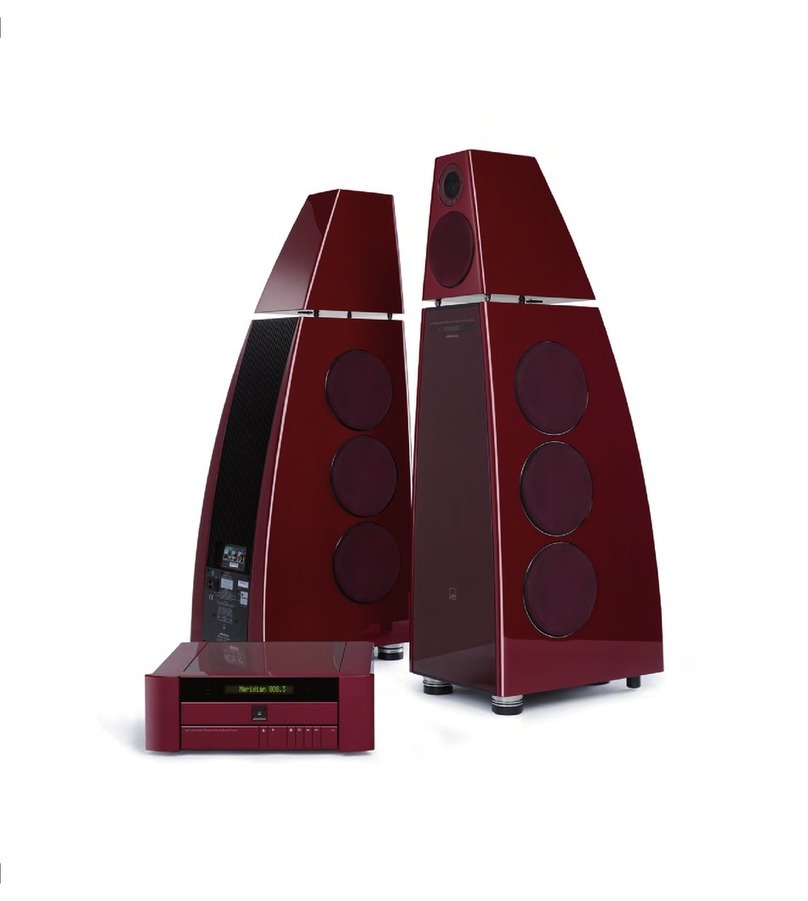 Meridian DSP8000 user manual