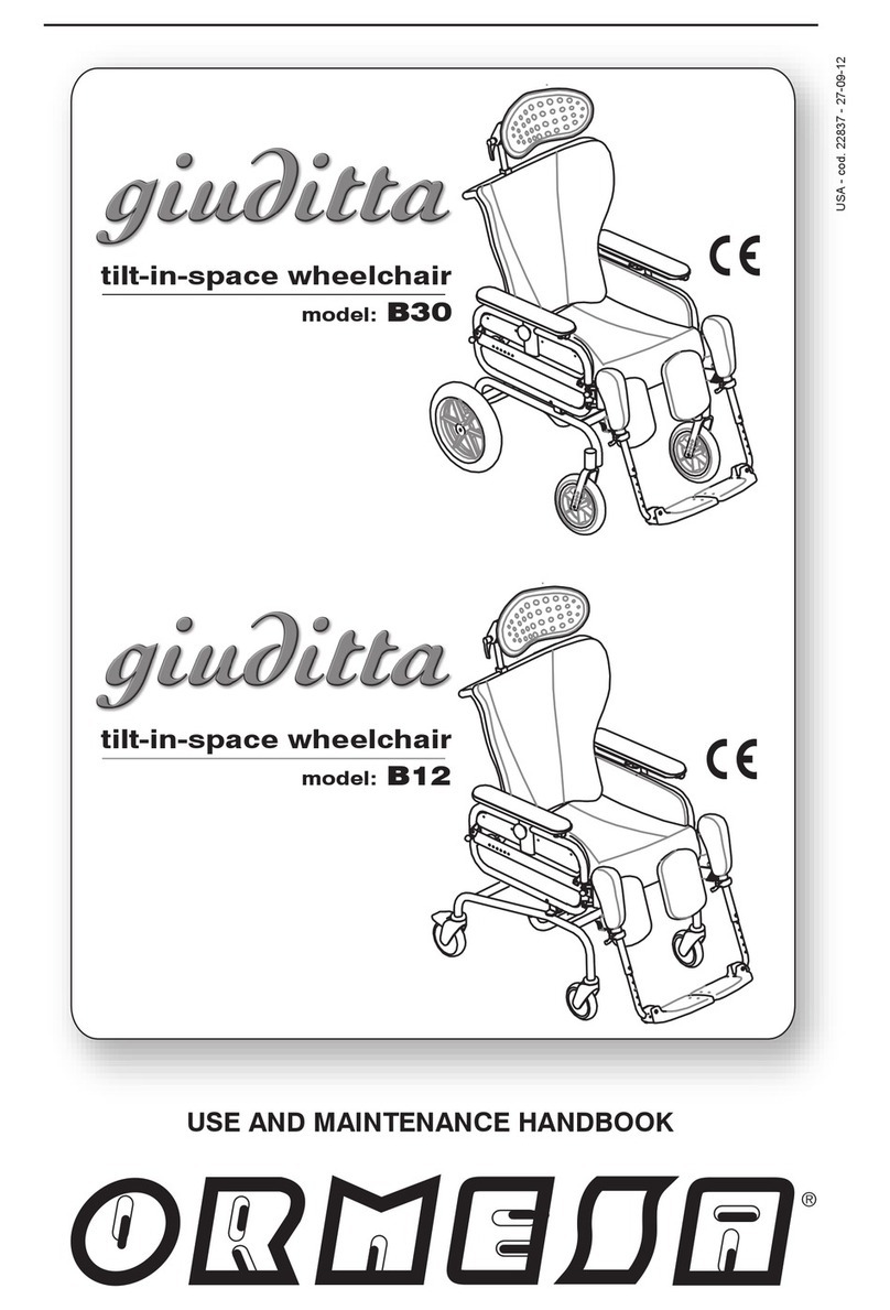 Ormesa Giuditta B30 user manual