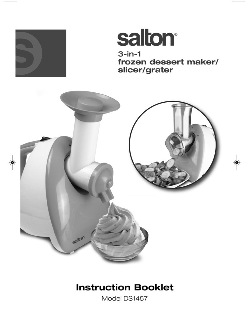 Salton DS1457 instruction manual