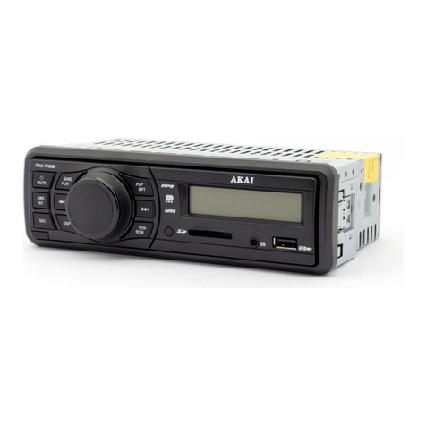 Akai CAU-7180B User manual Akai CAU-7180B User manual